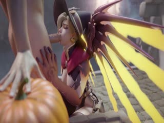 3D HENTAI GAME MERCY OVERWATCH COMPILATION 4封面
