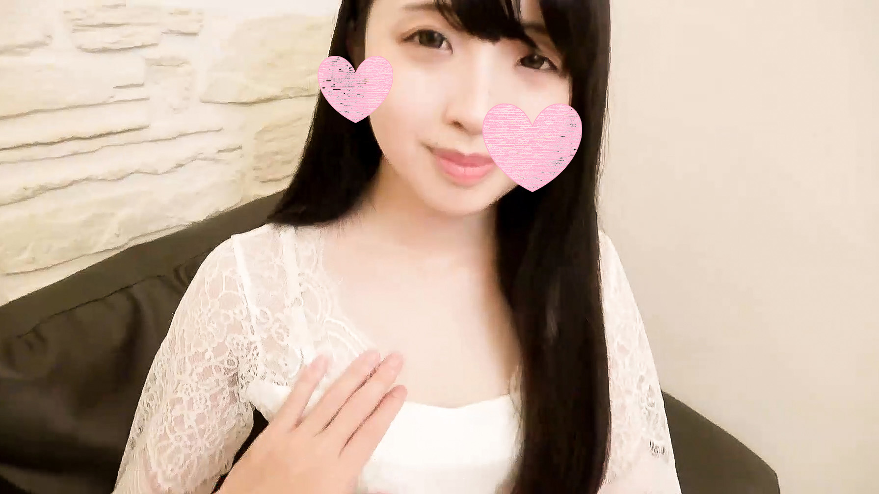 【颜出】【无】【中出】以白衣天使为目标正在学习中的认真的♥第一次拍照！黑上清秀大方系的苗条素人姑娘♥封面