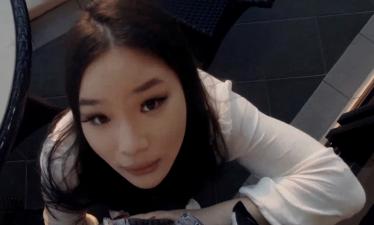 很有野性味道的华裔混血美女“爱思琳”封面