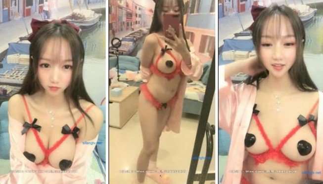 韩奶儿高甜美少女，穿着情趣吊带内衣，骚痒的阴道 想要哥哥，大黑牛狂震阴蒂，爽死这妹啦！..封面
