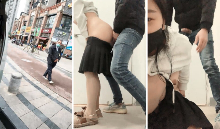 鹿爷最man广场搭讪，厕所内啪啪，街头跳蛋喷水，再勾搭小伙带回住处做爱..封面