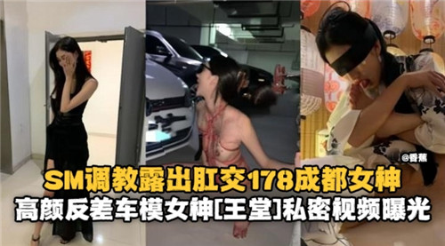 SM调教露出肛交178成都女神高颜反差车模女神私密视频曝光封面