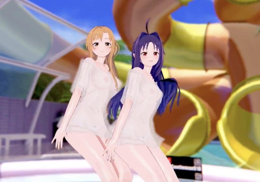 3DMMD结城明日奈绀野木绵季封面