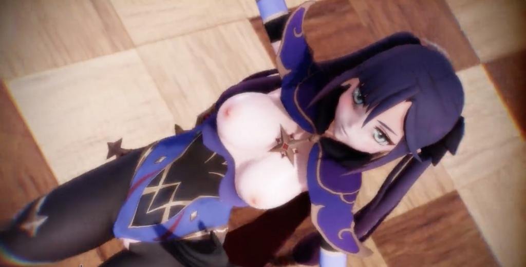 3DMMD原神莫娜混剪封面