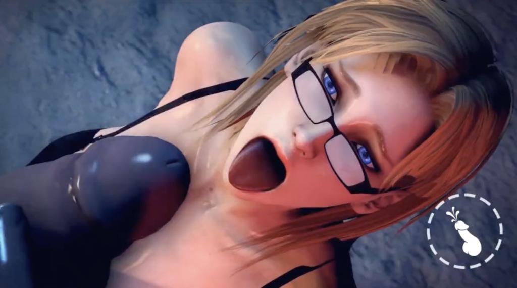 3D眼镜娘被两个肮脏的怪物轮流操封面