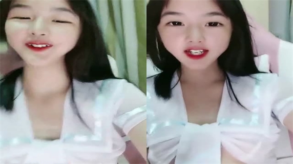 白皙甜美妹子淫声荡语撩骚互动玩奶扣逼道具自慰封面