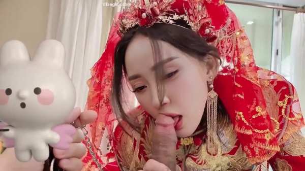 AI换脸杨幂梦中的婚礼封面