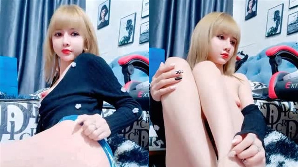 超性感黄发美女这黑丝美腿让我欲罢不能卧槽这腿也太极品了瞬间鸡儿梆硬封面