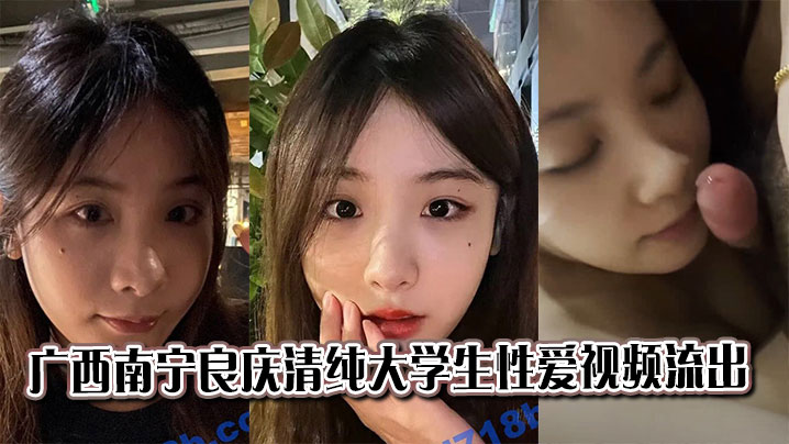 广西南宁良庆清纯大学生性爱视频流出封面