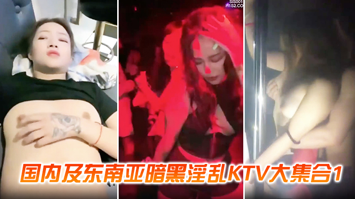 KTV合集国内暗黑淫乱KTV合的集喝了点酒就压抑不了澎湃的性欲封面
