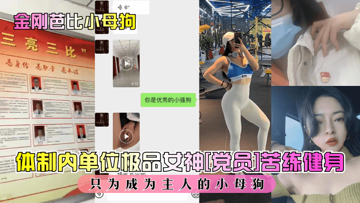 金刚芭比小母狗体制内单位极品女的神党员苦练健身只为成为主人的小母狗封面