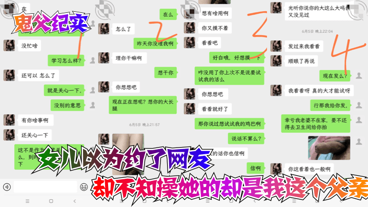 鬼父纪实女儿以为约了网友却不知操她的却是我这个父亲的封面