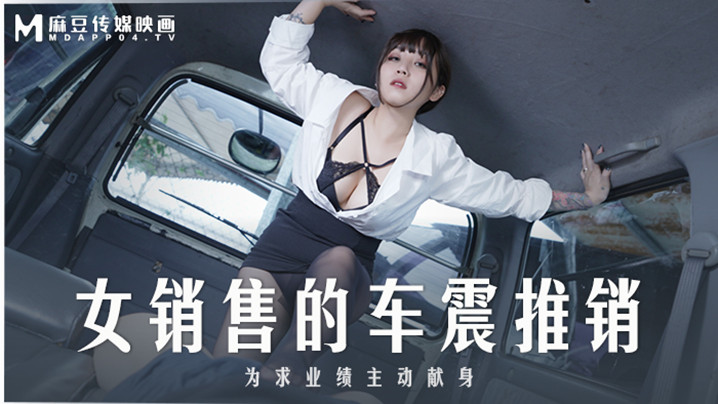 桃视频女销售的车震推销-莫夕慈MD0265封面