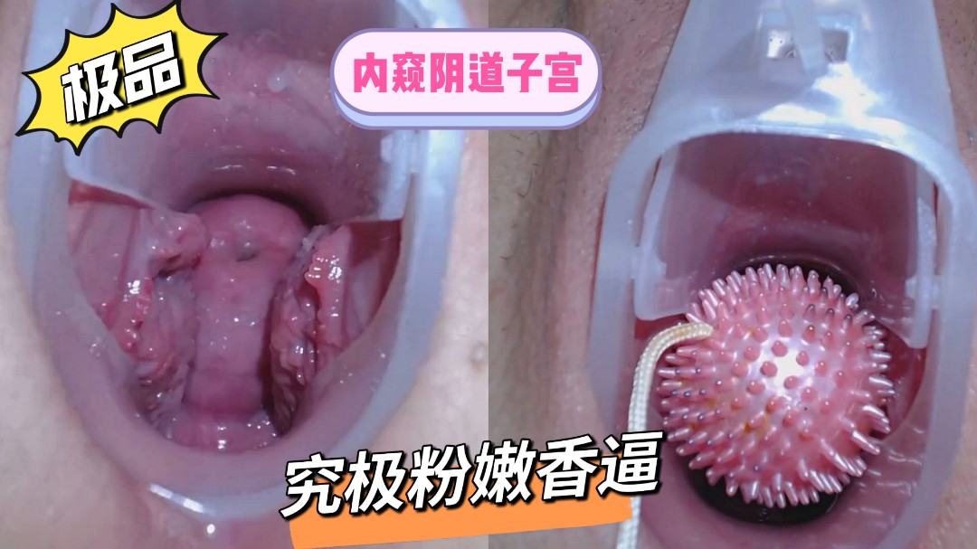 超清窥探粉嫩褶皱阴道内部和子宫萝莉.封面