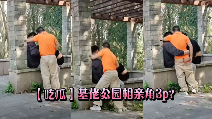 吃瓜基佬公园相亲角3p.封面