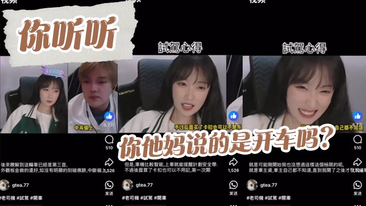 吃瓜你听听你他妈说的是开车吗.封面