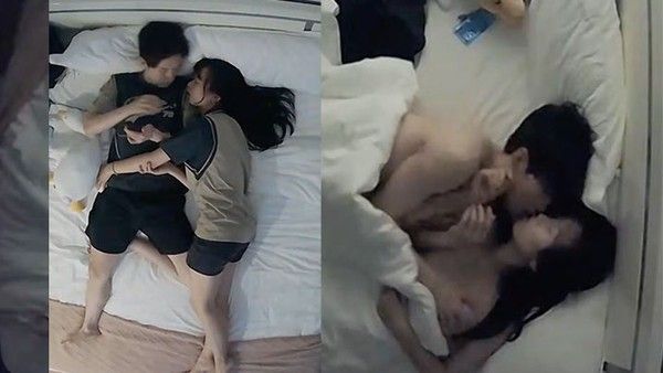 酒店摄像头偷拍大学生情侣开 学炮超甜美清纯妹子封面