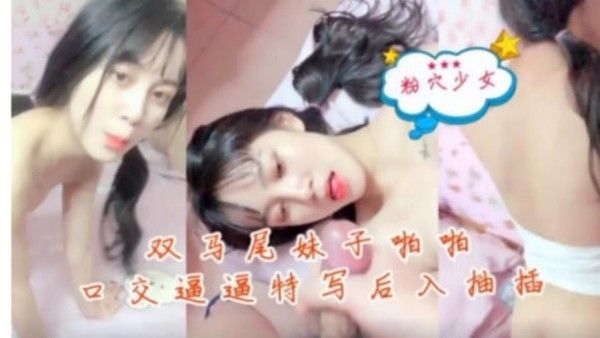 双马尾妹子啪啪秀口交逼逼特写后入抽插封面