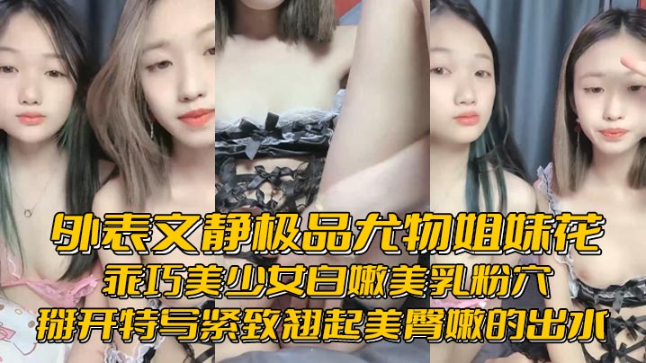 外表文静极品尤物姐妹花乖巧美少女白嫩美乳粉穴掰开特写紧致翘起美臀嫩的出水封面