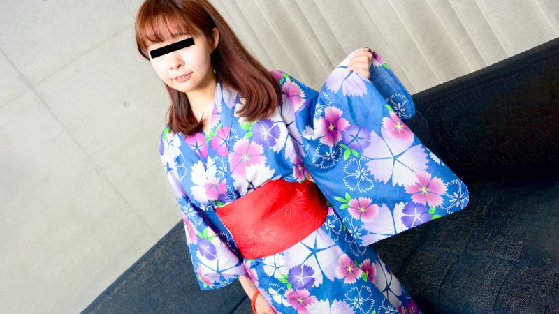 10musume_042322_01 春日穿上浴衣初次吞精 冬月涼子封面