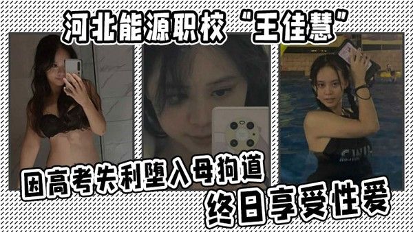 河北能 源职校王佳慧因高考失利堕入母狗道终日享受性爱封面