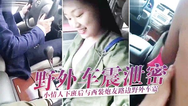 野外车震泄密小情人 下班后与西装炮友路边野外车震玩刺激封面