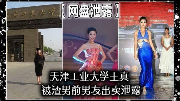 网盘泄露天津工业大学王真被渣男前男友出卖 泄露封面