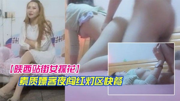 陕西站街女探花素质嫖客夜闯红灯区快餐个颜值和身材不错的小姐各种姿势操封面