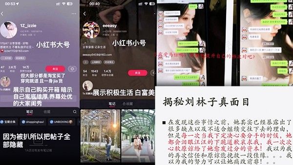 揭开渣女真面目.东航上海乘务三部乘务长刘林子恋爱期间出轨多名男子诈骗粉丝30余万封面