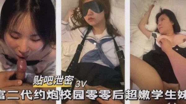 富二代约炮校园 零零后超嫩学生妹封面