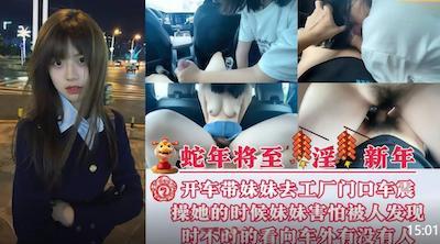 至淫新年兄妹乱伦开车带妹妹去工厂门口车震操她的时候怕被人发现时不时的看外面有没有人路过封面