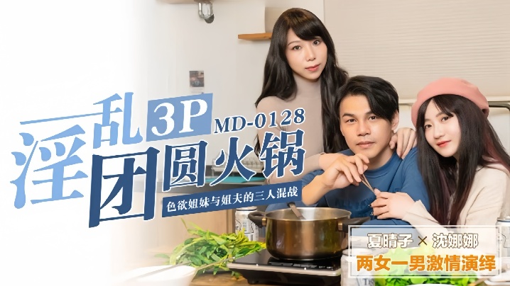 夏晴子沈娜娜MD0128.淫乱团圆火锅封面