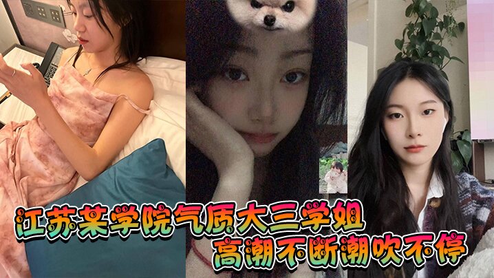 江苏某学院气质大三学姐高潮不.断潮吹不停这才是高质量的性爱这才是性爱的真谛啊封面