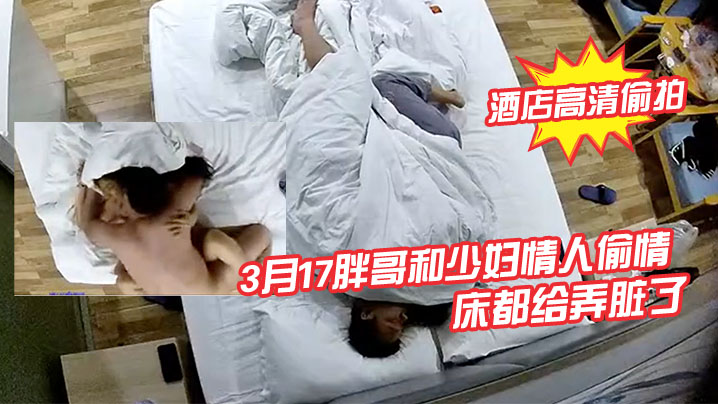 酒店高清偷拍3月17胖哥和少妇情人偷情月经还没走.干净把床都给弄脏了封面