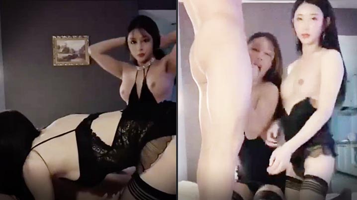 国产TS系列高颜值的诗诗和君君和健身小鲜肉3P_.各种姿势操的呻吟不断封面