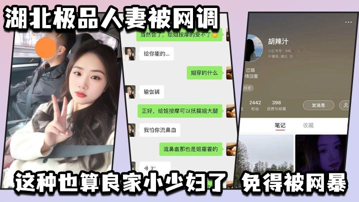 湖北极品人妻被网调自动匿名小红书号我给匿了吧这种.也算良家小少妇了免得被网暴封面